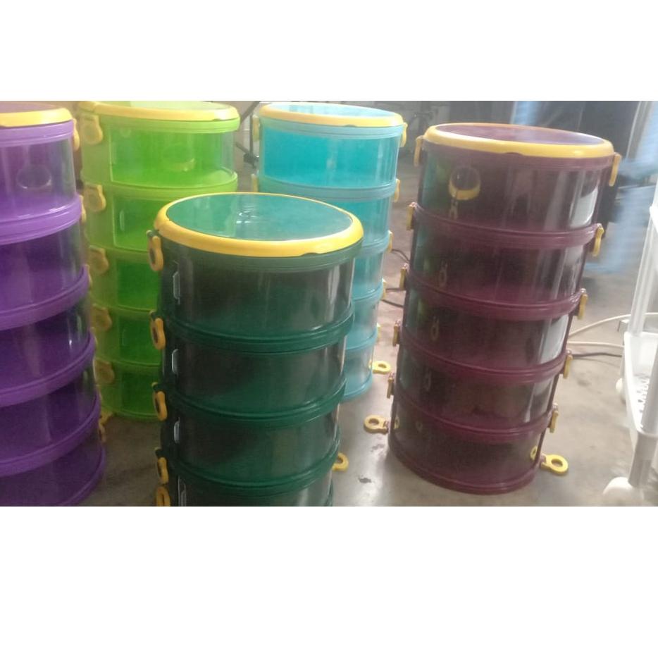 Terbaik Tudung saji MODERN 4 susun warna sudah rakitan JEON