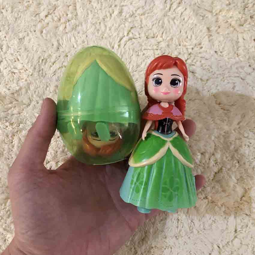 Mainan Frozen Elsa Anna / Surprised Egg Surprise Toy Telur Figure Hiasan - 1PCS