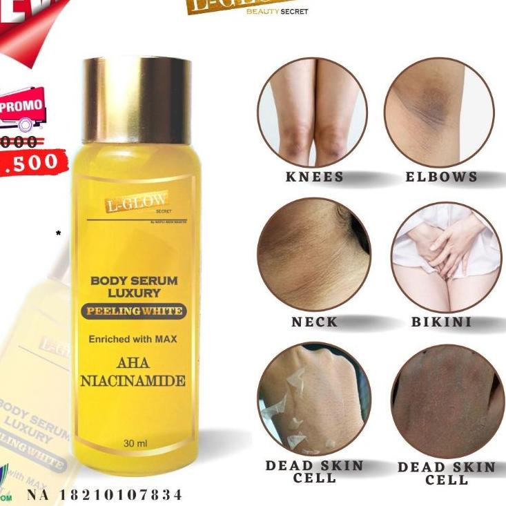 ⇰ [ formula baru ] Body serum peeling Lglow bpom さ