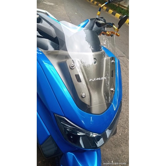 BIG SALE (BISA COD) VISOR WINDSHIELD NMAX LAMA MODEL OCITO KACA DEPAN NMAX LAMA TERLARIS TERPERCAYA 