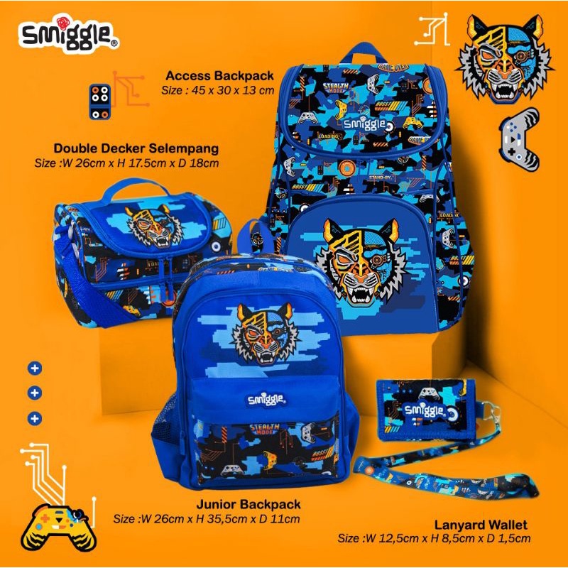 Tas smiggle/Tas ransel Smiggle/Smiggle backpack