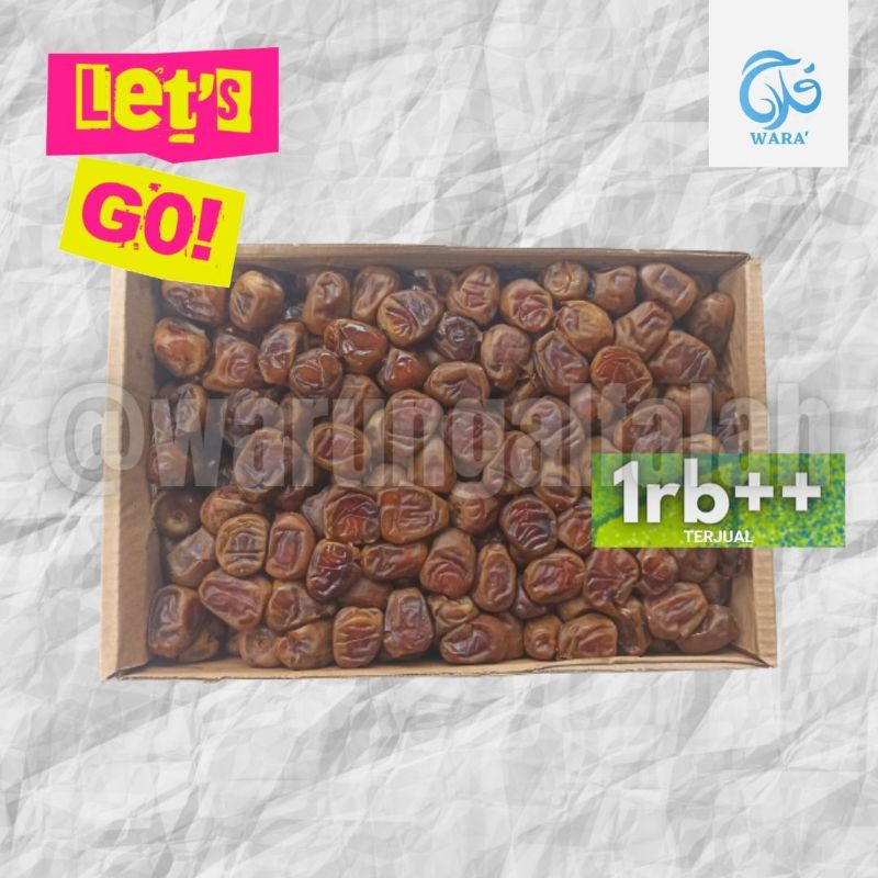 

Kurma Basah Ruthob Sukari 3 Kg 1 Dus