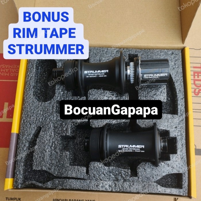 HUB FREEHUB ROADBIKE CENTERLOCK TA HR360 RATCHET 36T STRUMMER 24HOLE