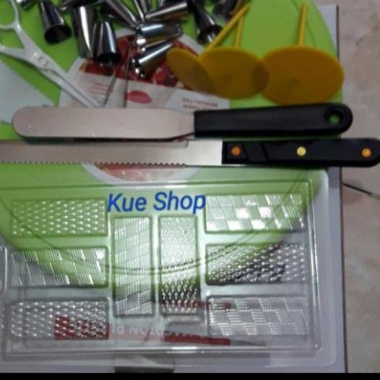 

SALE✅satu set alat dekorasi kue / alat penghias kue paling lengkap|KD6