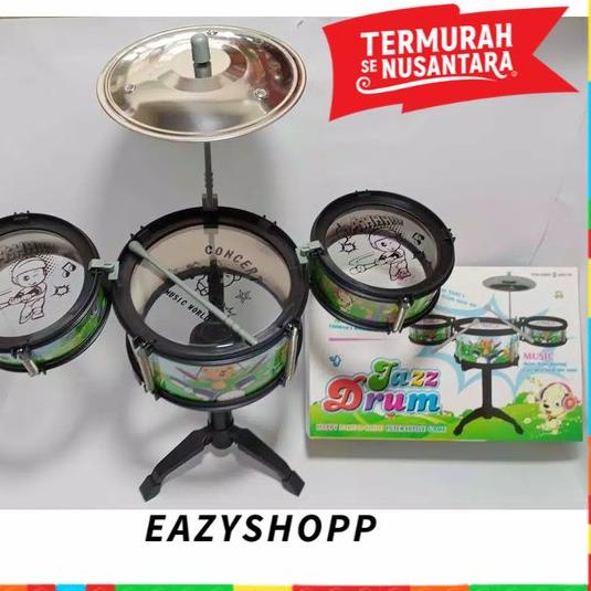 [KD3]Mainan Drum Set Anak Kado Hadiah Ulang Tahun Baby Bayi Musik Motorik Laki Laki Perempuan Cowok 