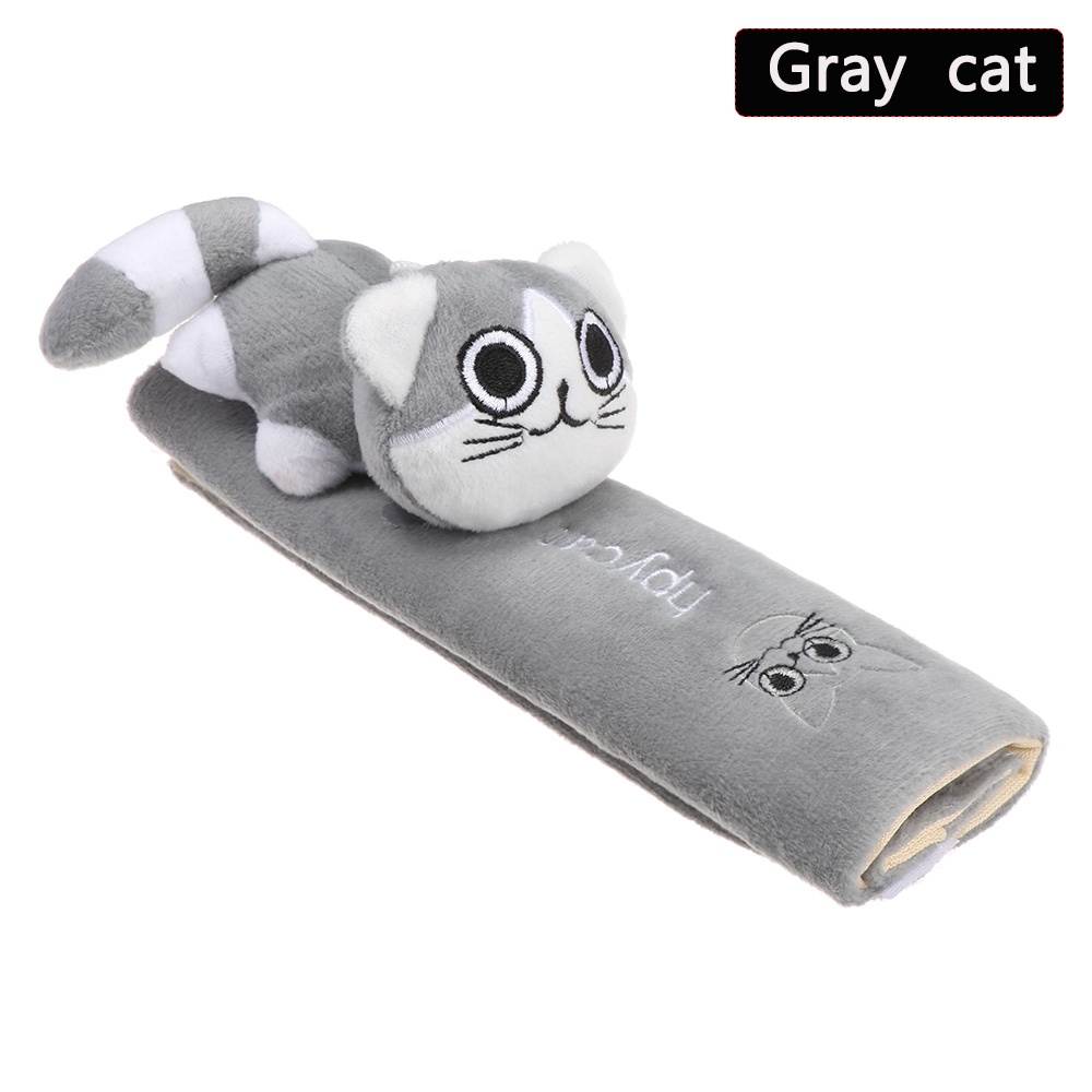 2buah Sabuk Pengaman Mobil Lembut Pelindung Bahu Kartun Lucu Pelindung Bahu Anak safety belt protector