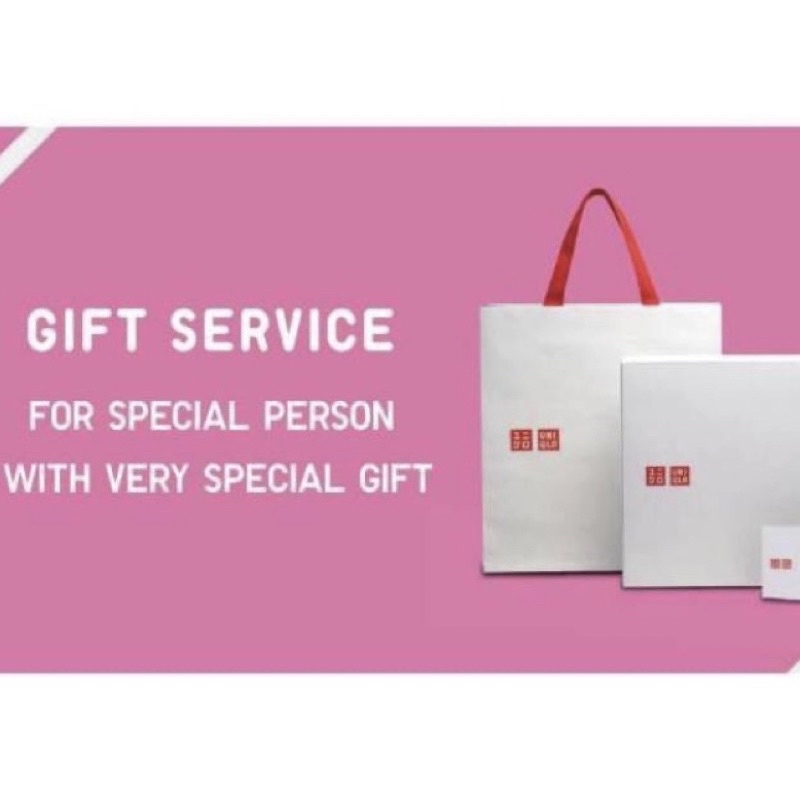 

Jastip. Paper Gift Uniqlo