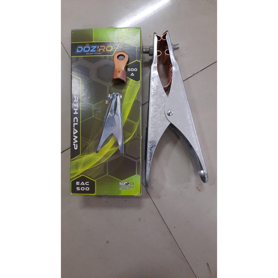 Tang Massa 500A Earth Clamp Stang Las Klem Masa 500 Ampere