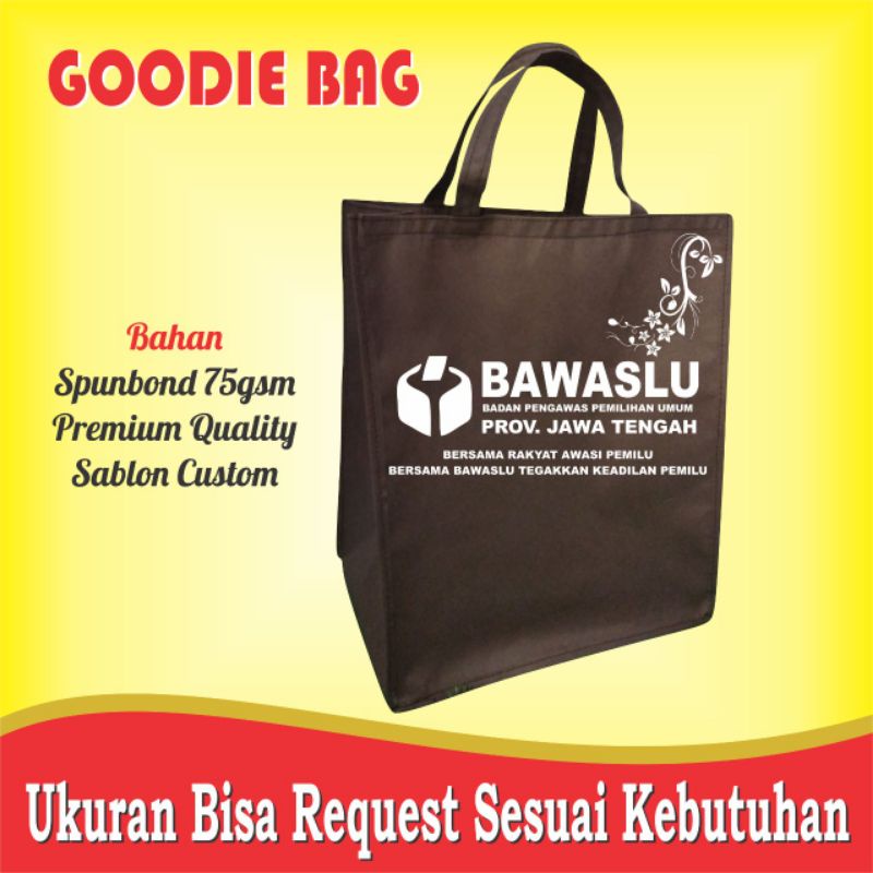 

TAS SOUVENIR PROMOSI USAHA/TAS PROMOSI SABLON/GOODIE BAG SAFA SABLON