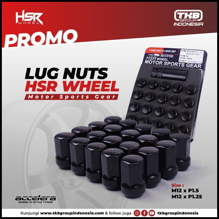 Promo Mur Roda Hsr Wheel Size 1,5 Buat Mobil Jazz Yaris Brio