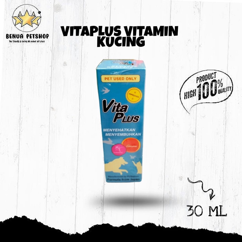 VITAMIN HEWAN PELIHARAAN MENYEHATKAN DAN MENYEMBUHKAN - VITAPLUS