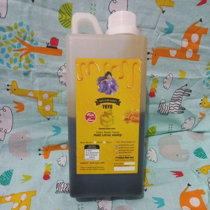 

MADU ASLI 900ML 100%RAW HONEY dari nektar bunga akasia