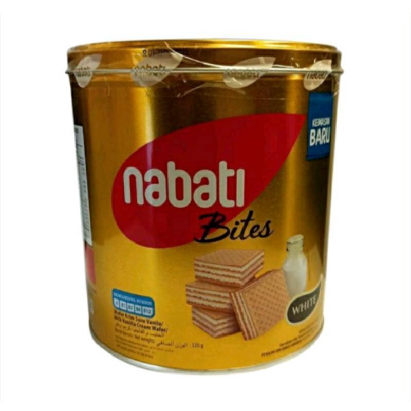 

Nabati Wafer Kaleng White 287gr