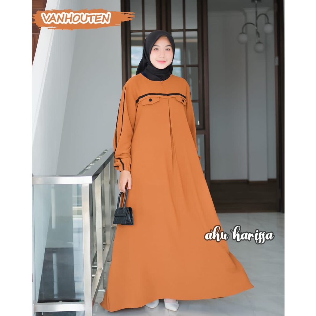 Elena dress ld kecil jumbo bisa ORI aku karissa gamis ummahzareen