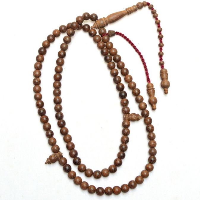 Tasbih Muslim Kayu Ulin Menang 08 mm