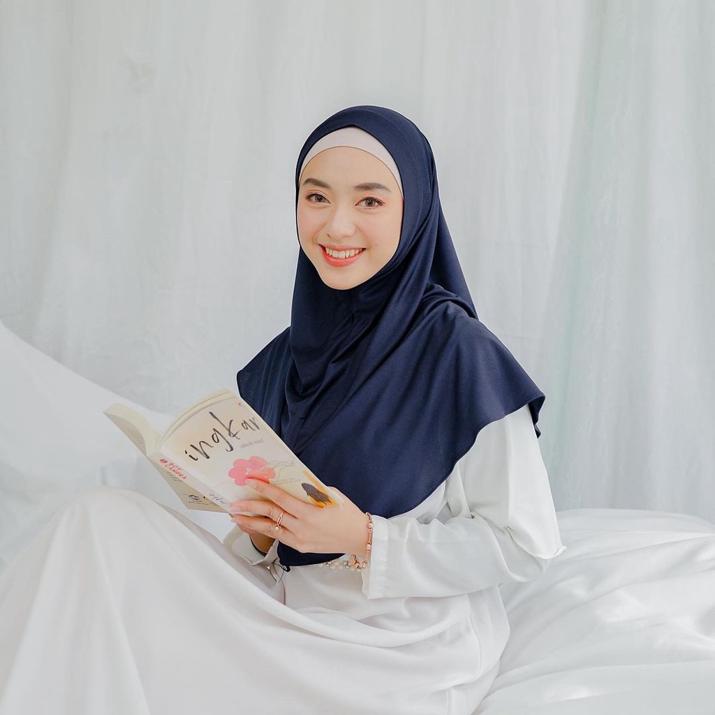 Hijab Bergo Instan Non Ped | Jilbab Instan Sport Non Ped | Kerudung Syria
