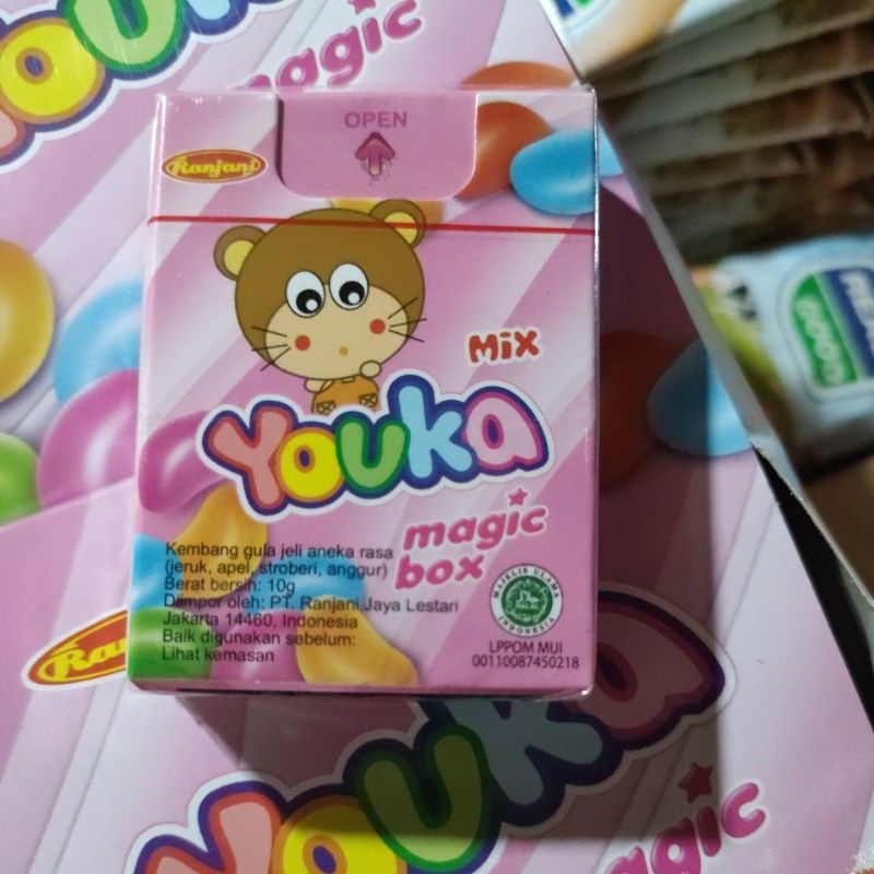 youka mix magic box kembang gula jeli aneka rasa