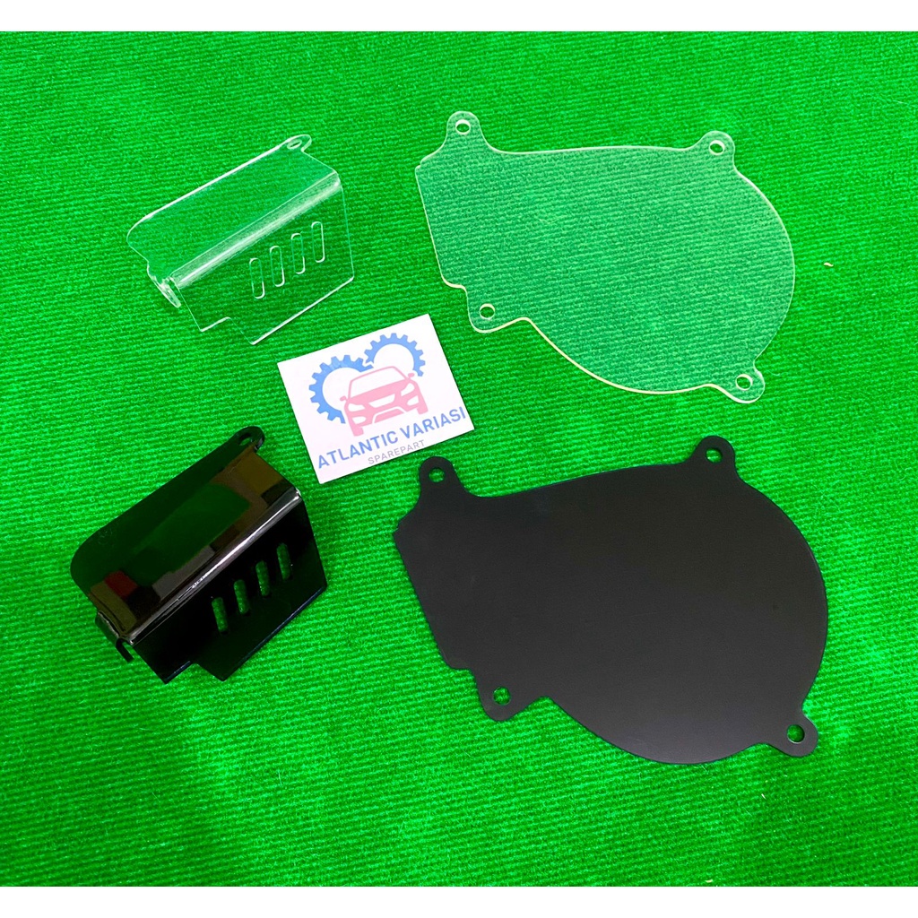 COVER CVT NMAX OLD COVER FULL SET TUTUP CVT NMAX LAMA TAHUN 2015 2016 2017 2018 2019 BAHAN KACA ACRY