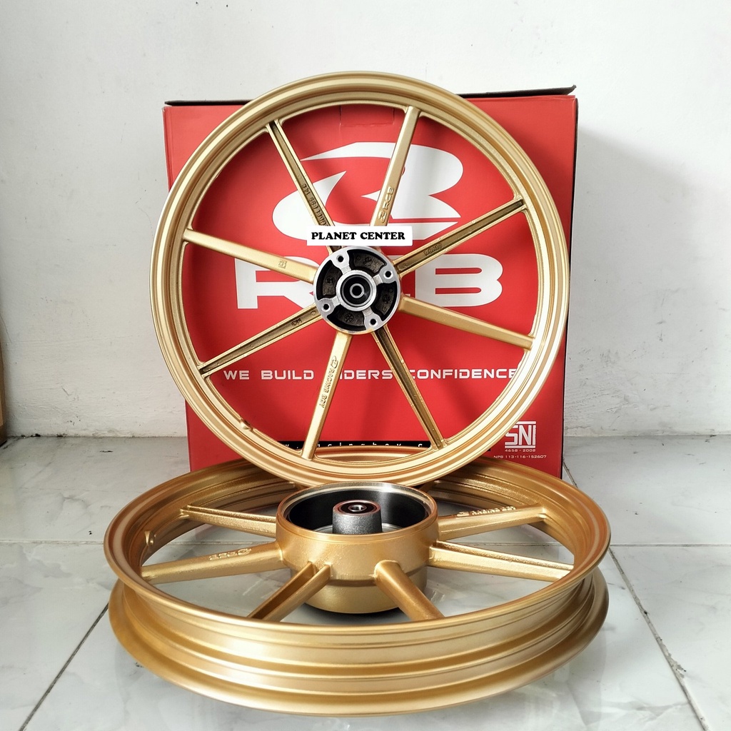 VELG PELEG PELEK RCB SP811 GOLD LAGENDA 110Z/JUPITER Z 160X17/185X17 ORI