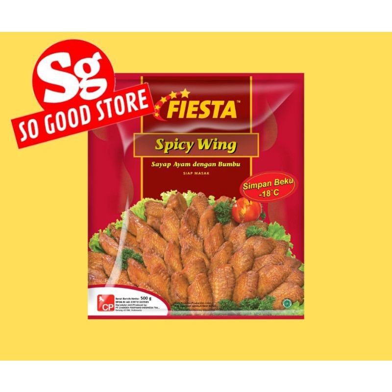 FIESTA SPICY WINGS 500 gram