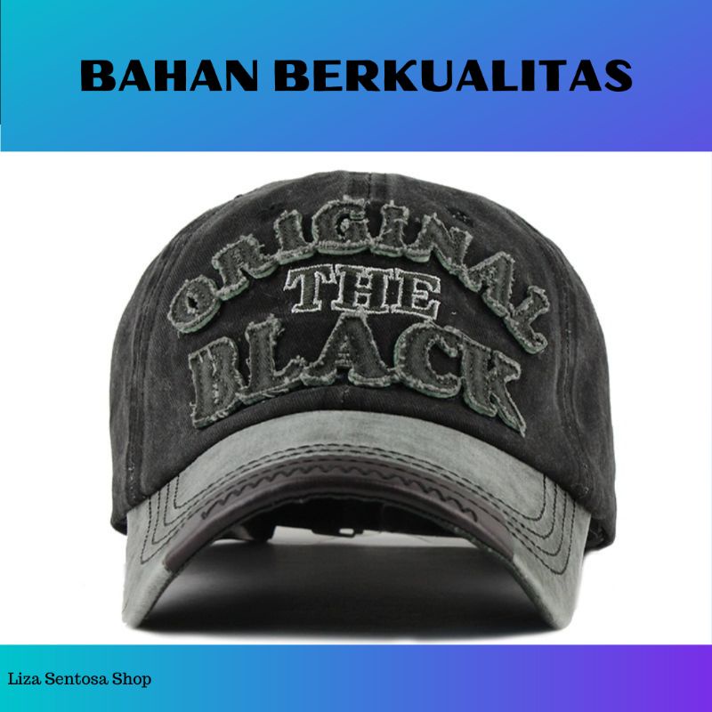 Topi Baseball Original The Black: Perlindungan Aktivitas Sehari-hari dengan Gaya Keren