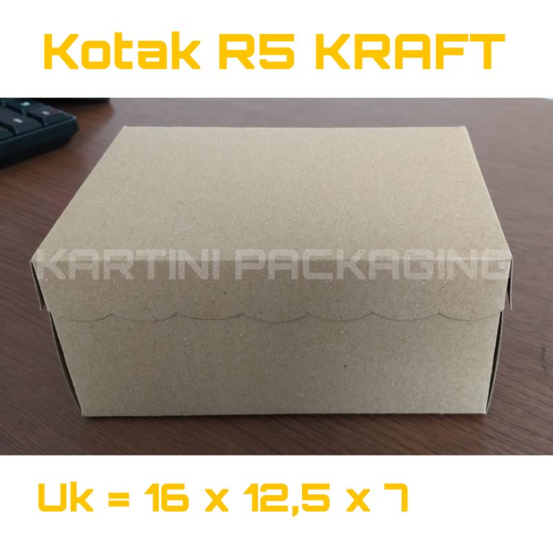 Kotak Jajan KRAFT / Kotak Kue R5 KRAFT