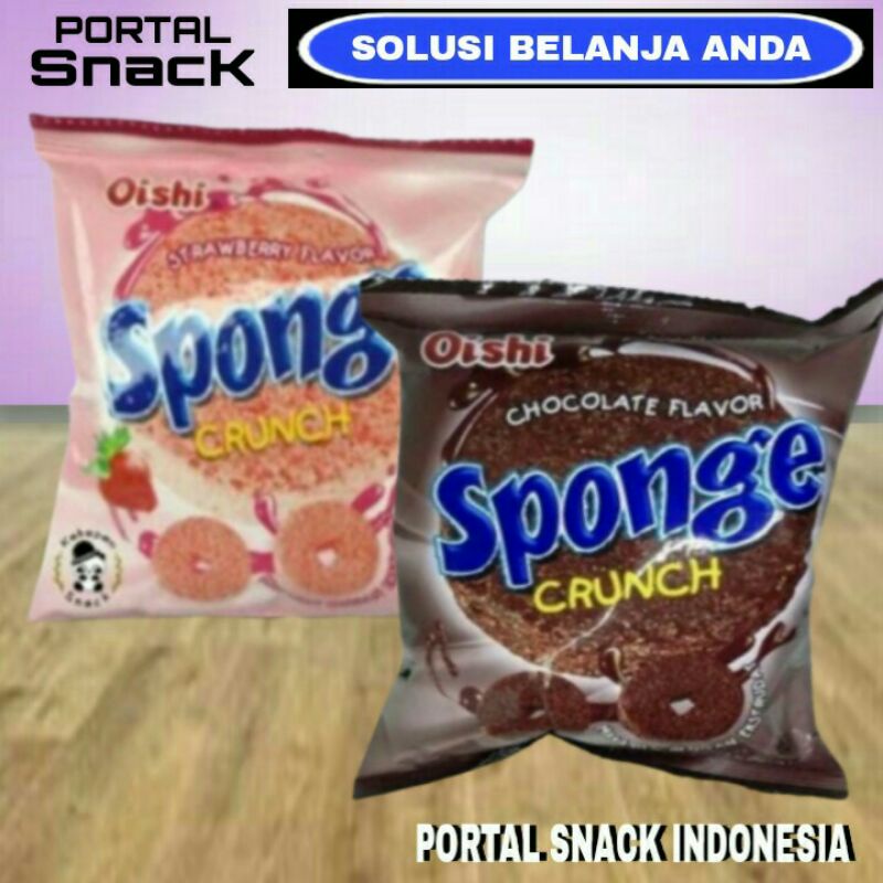 

SPONGE BESAR crunch 1 pack isi 10 x 18gr