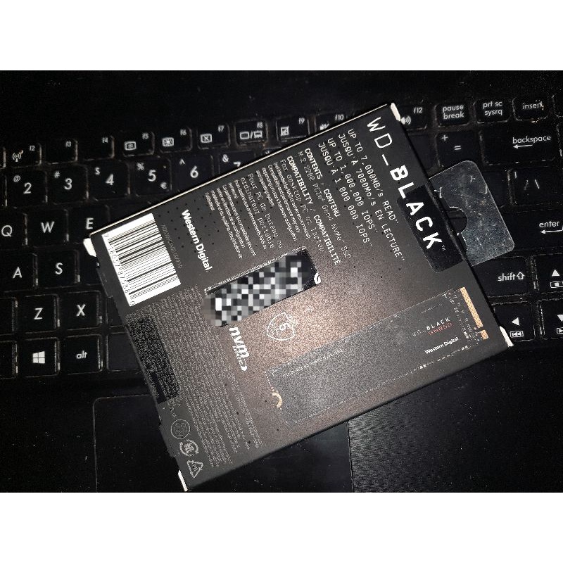 WD Black SN850 500GB