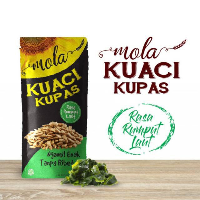 Mola Kuaci Kupas Panggang / Cemilan Kuaci Enak dan Sehat
