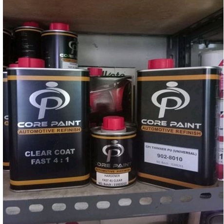 Clear coat Core Paint Fast 4:1 1.L Thiner Pu 1.L