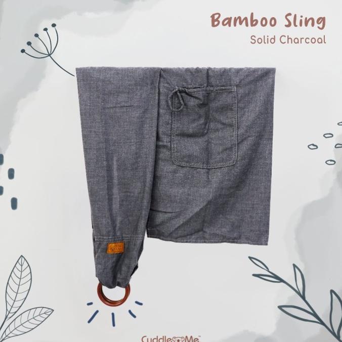 Cuddlle Me Ring Sling Bamboo Polos Gendongan Ring sling Cuddle Me