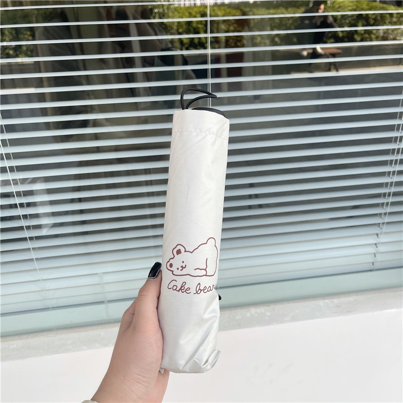 Payung Lipat Polos Premium Anti UV Dengan Motif Lucu L3,465 - HPR899