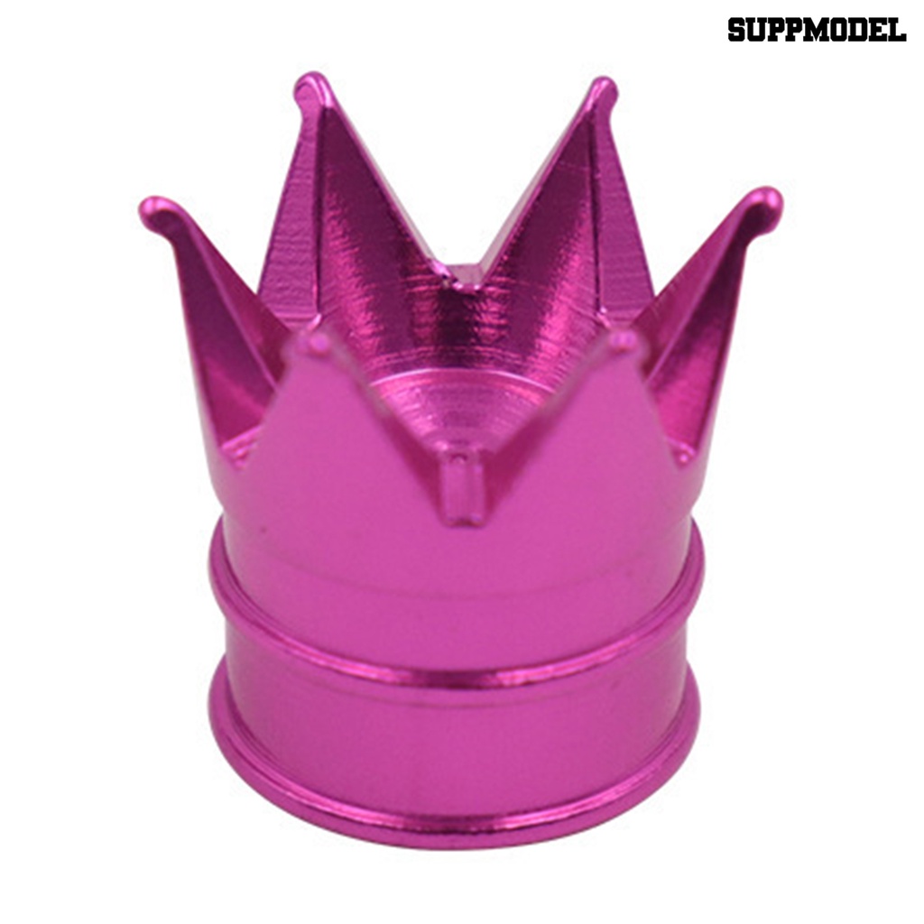 [Auto] Tutup Katup Kedap Udara Pengerjaan Halus Mahkota Styling Shiny Motor Tire Valve Core Cap Untuk Mobil