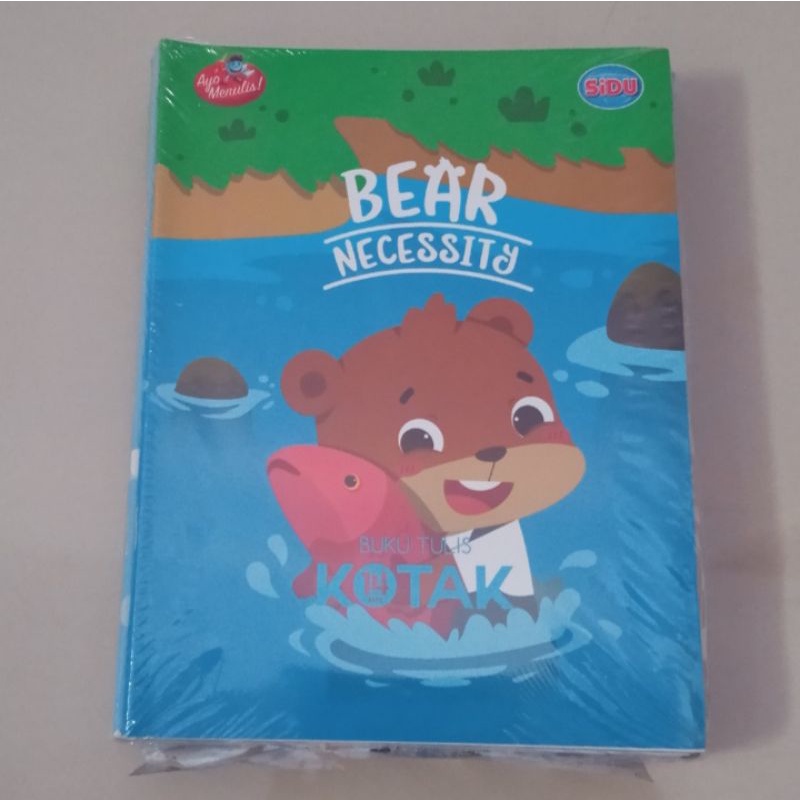 

Grosir 1 Pack Buku Kotak Besar 14mm isi 38 Lembar Tulis Sinar Dunia