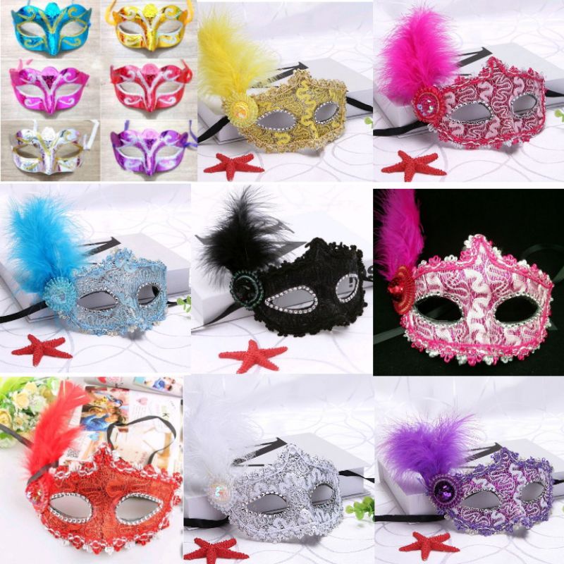 Topeng Pesta Party Mewah/Topeng  Mask Wanita