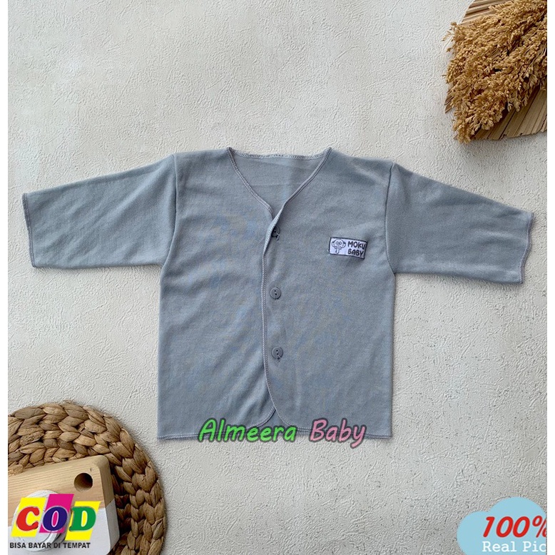 Isi 3 PCS Baju Bayi Baru Lahir Lengan Panjang Usia 0-3 Bulan Almeera Baby and Kids