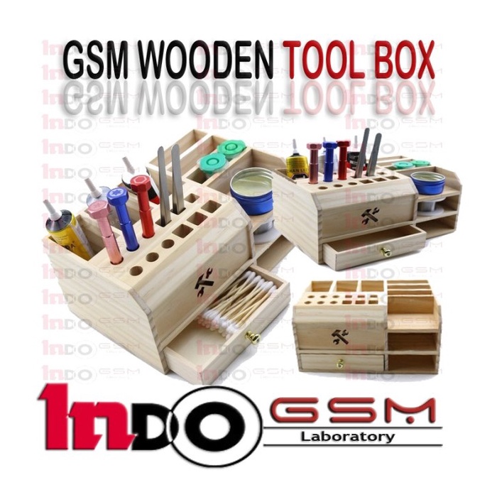 Rak Obeng Hp Tool Box Gsm Tempat Alat Service Handphone Tool Box