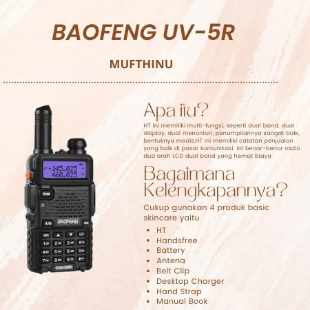 Menarik PALING LARIS LANGSUNG KIRIM COD HT JARAK JAUH TERMURAH HT UV-5R PLUS 8WATT Dual Band VHF - U