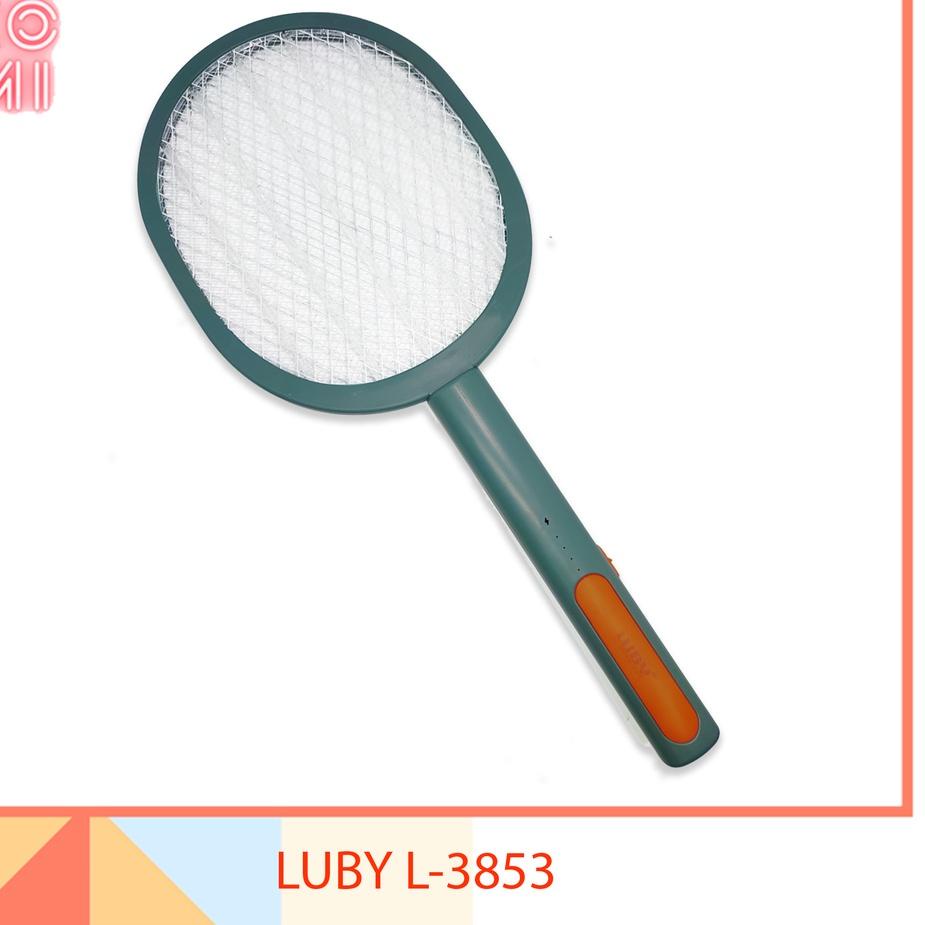 Harga Termuraah RAKET NYAMUK Cas LUBY L-3853 + Lampu Indikator LED KK