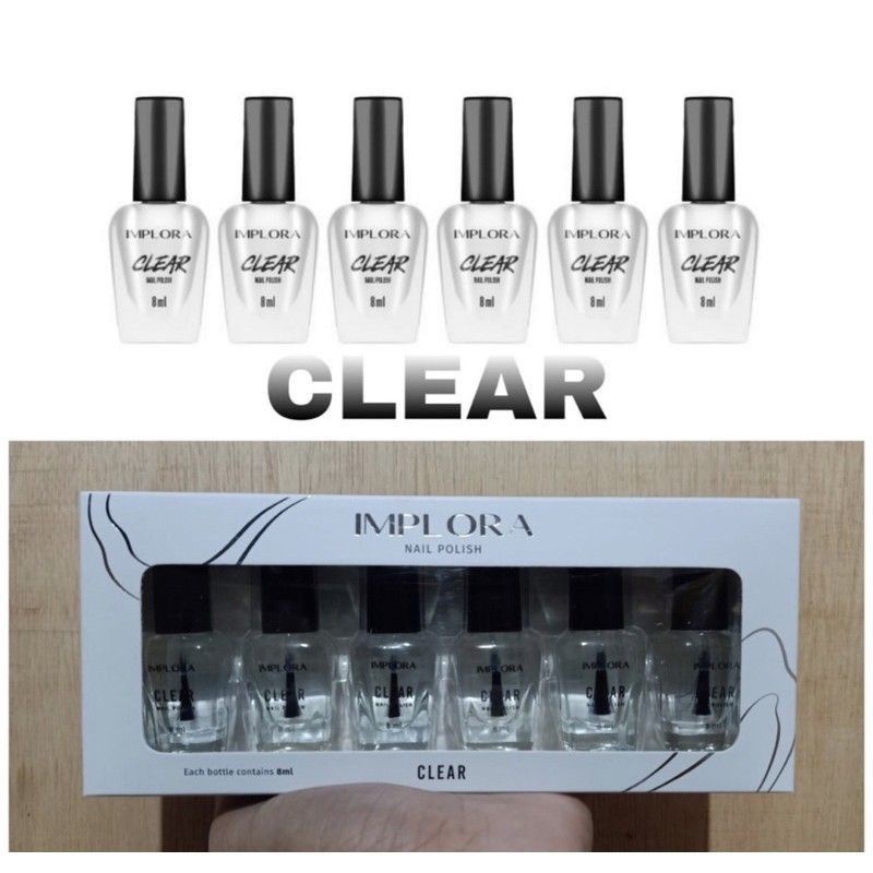 Implora Nail Polish l Kutek Bening 8ml