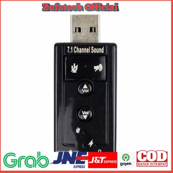 Taffware USB 7.1 Channel Sound Card Adapter - TC-03