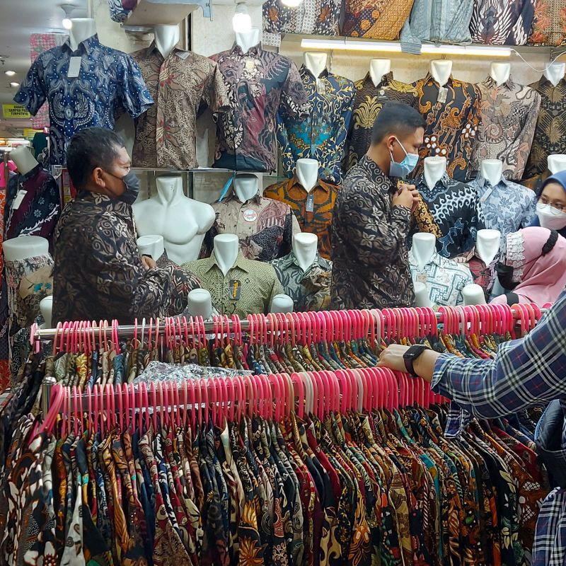 BAJU BATIK ANAK KATUN PREMIUM LENGAN PENDEK MURIAH MERIAH 2-13 TAHUN