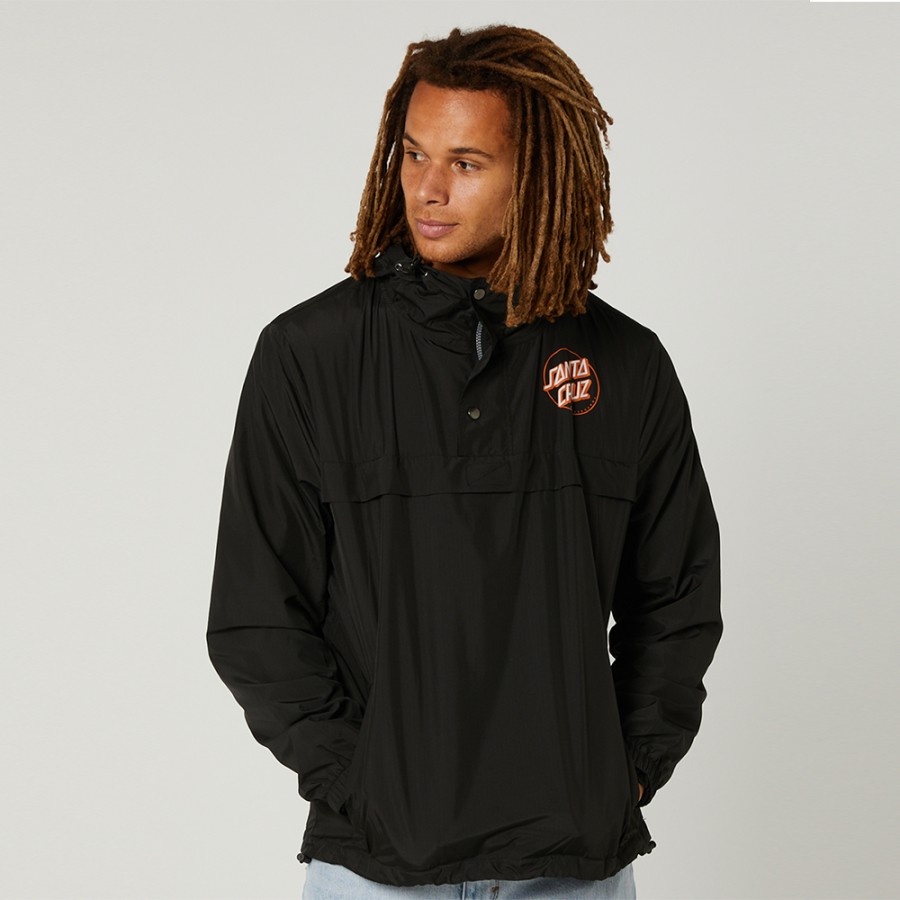 Santa Cruz No Fill Dot Black Jacket