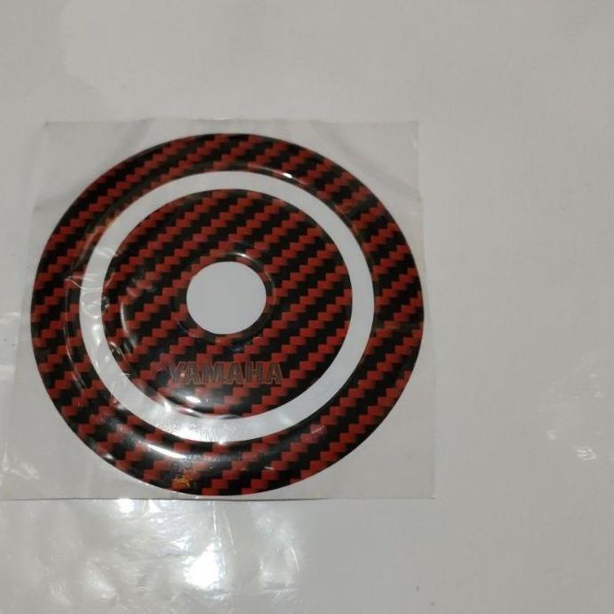 PROMO stiker timbul tutup tangki BYSON variasi CARBON ukuran 10.5x10.5 (sedang tren saat ini)