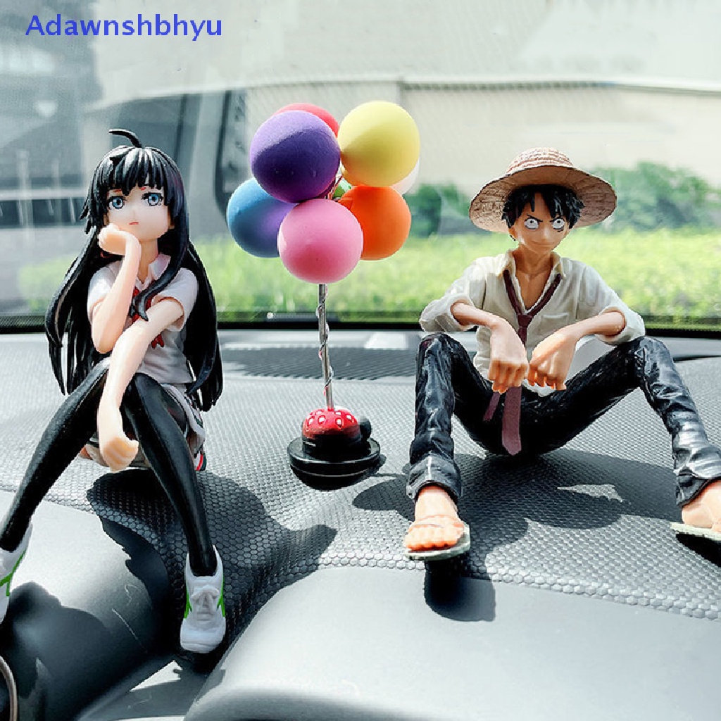 Adhyu Dekorasi Mobil Kartun Anime Luffy Yukino Patung Ornamen Auto Air Outlet ID
