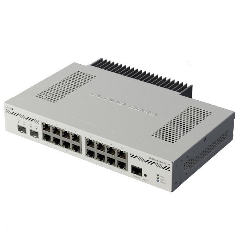 MikroTik CCR2004-16G-2S+PC Cloud Core Router CCR 2004 16G 2S+PC