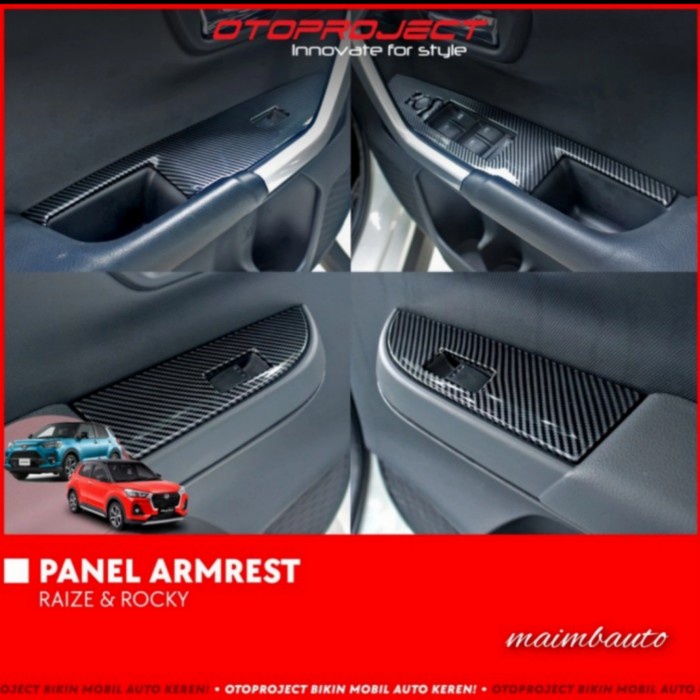 Panel Armrest Toyota Raize / Rocky Otoproject