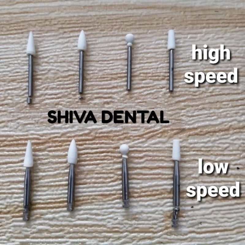 Jual DENTAL BUR ARKANSAS STONE HIGH SPEED DAN LOWSPEED | Shopee Indonesia