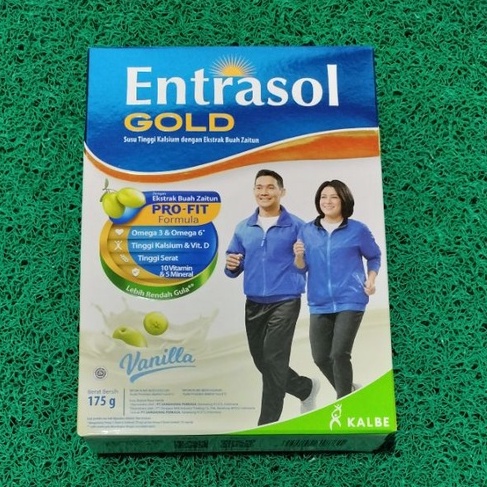 

Entrasol Gold Vanila 175g - Susu Tinggi Kalsium - Apotek Embun