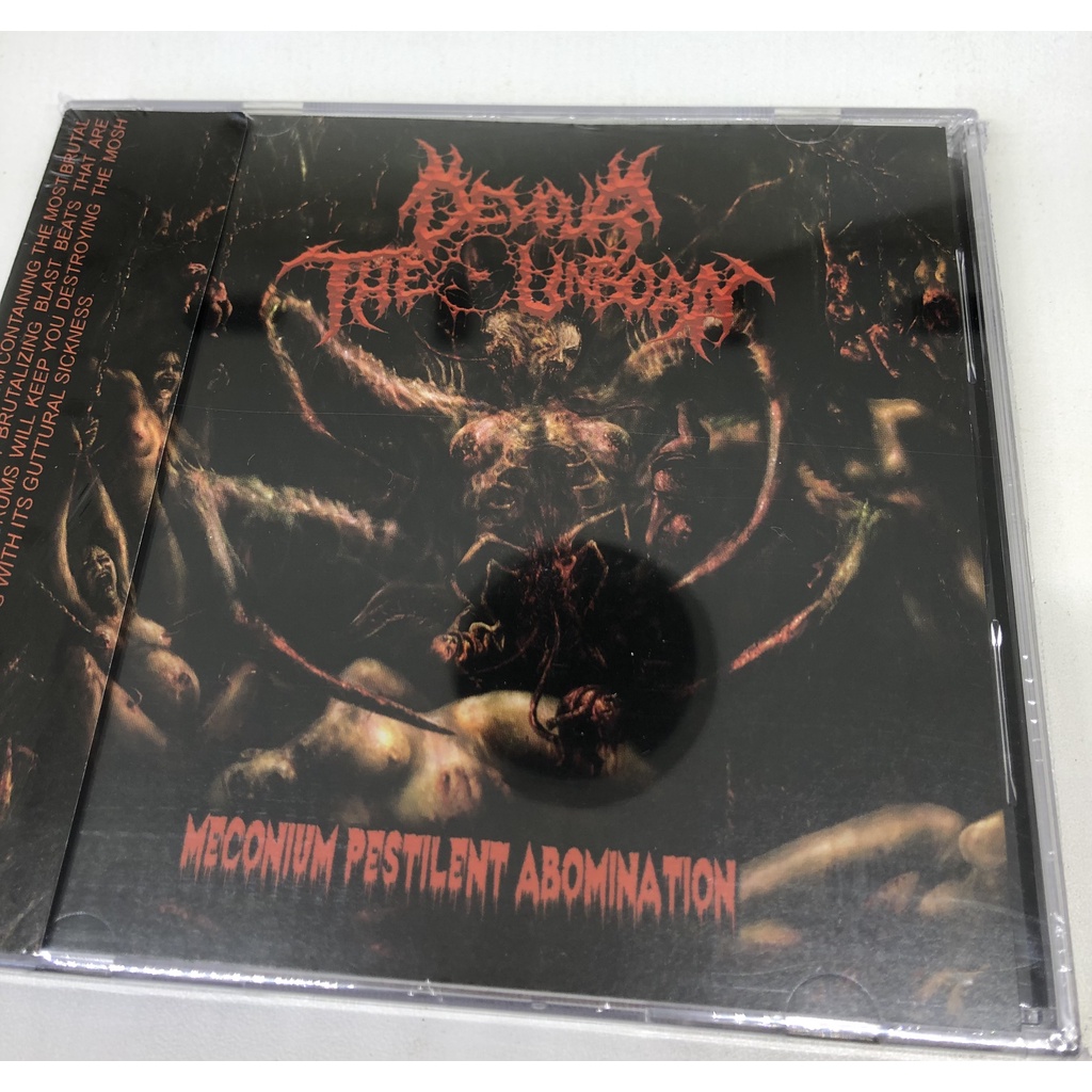 CD Audio - Devour The Unborn - Meconium Pestilent Abomination